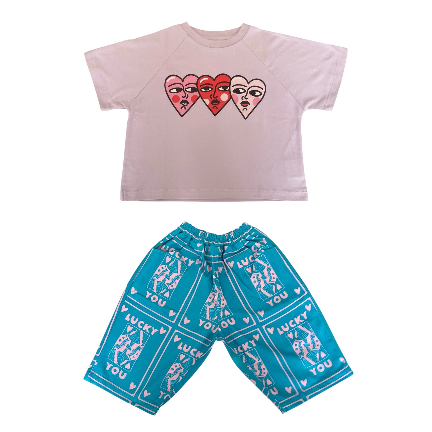 THREE HEARTS TEE