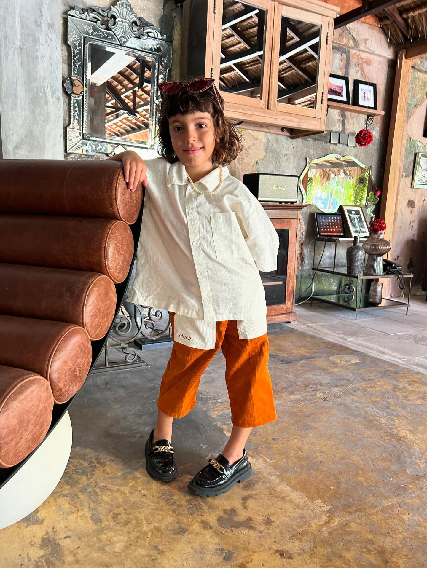 PEACE PANT TANGERINE