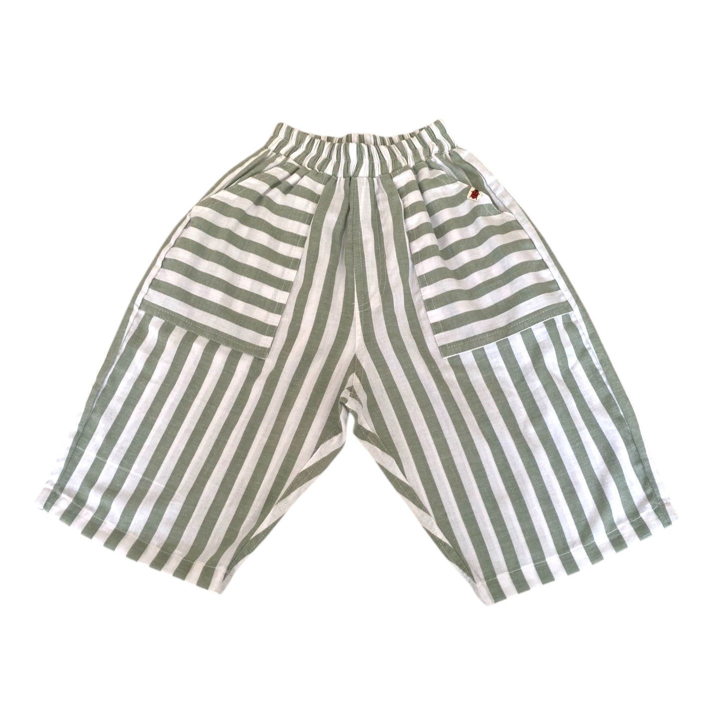 PICNIC PANT GREEN STRIPE