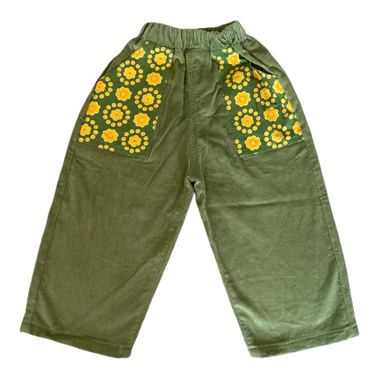 TWIRL PANT RETRO GREEN