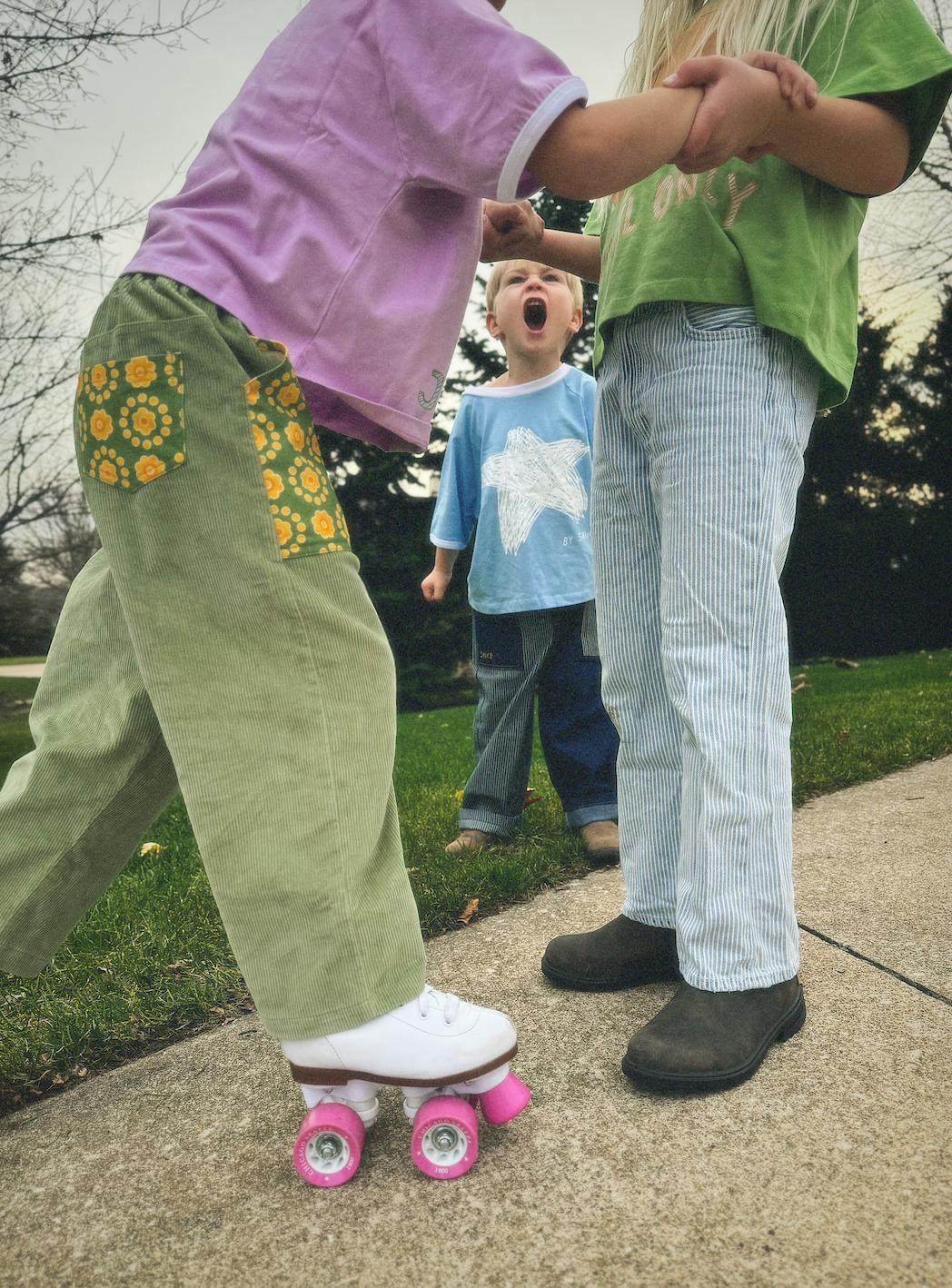 TWIRL PANT RETRO GREEN