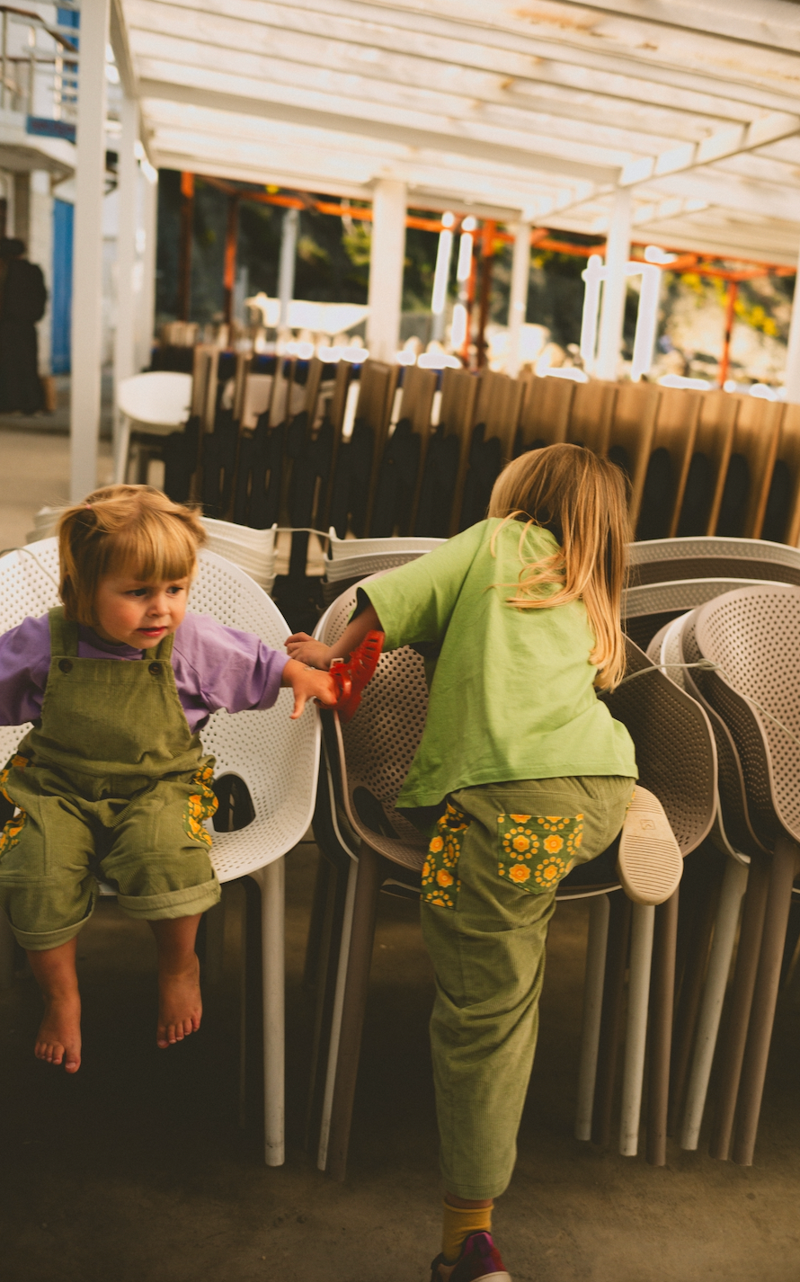 TWIRL PANT RETRO GREEN