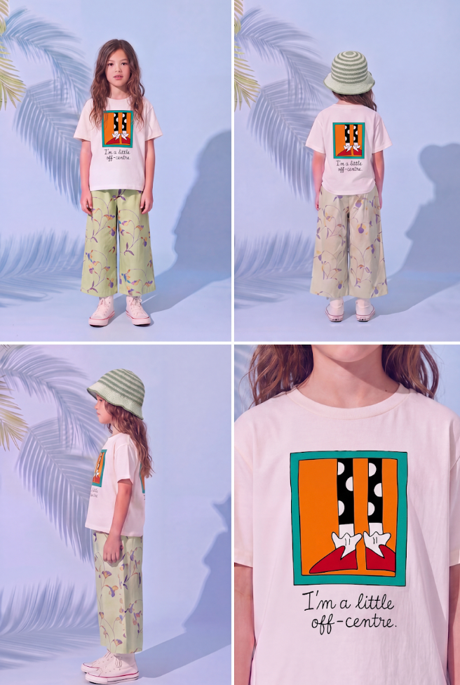 OFF CENTRE TEE